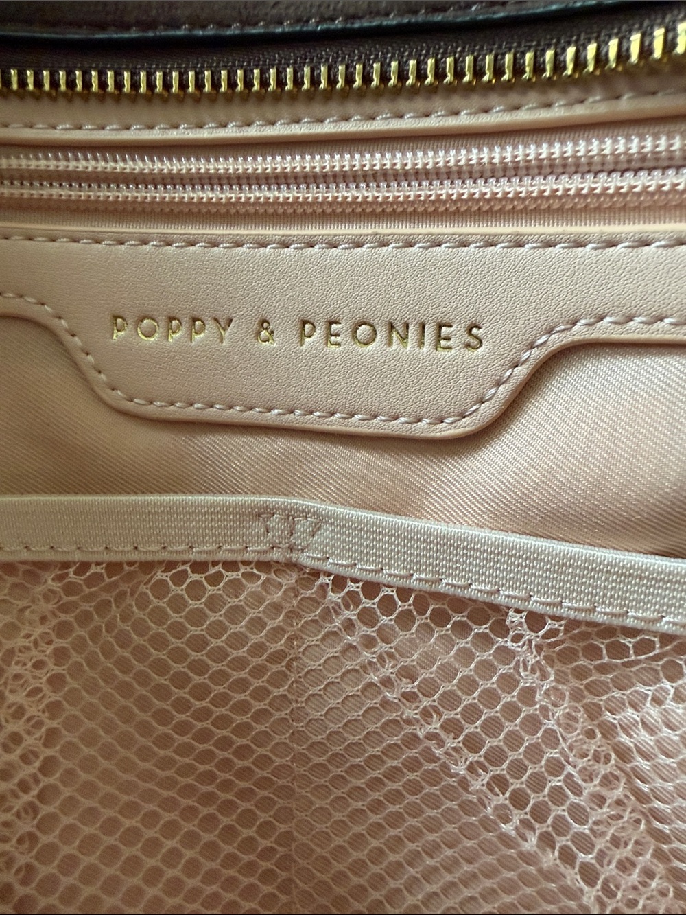 Poppy & Peonies The Meadow Tote in Chocolate Brown Suede - Picture 6 of 14